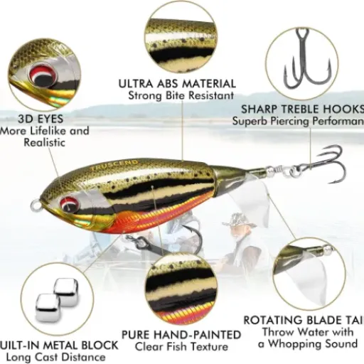 Test TRUSCEND Easy Catch Popobait : un whopper plopper qui fait le job sans être parfait