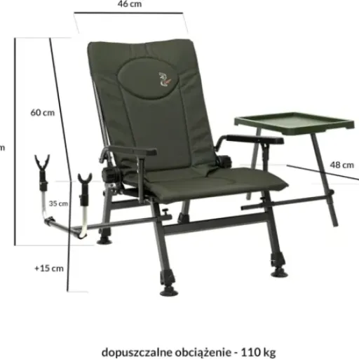 Test Carp F5R ST/P : la chaise de pêche carpe qui mise sur le confort et les accessoires