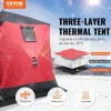 Test VEVOR Abri de Pêche sur Glace 3,3 x 3,3 m : la tente XL qui tient (à peu près) le froid