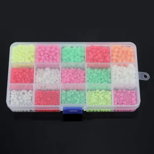 Test Perles de Pêche OriGlam 1500 pcs : le gros stock pas cher pour bas de ligne lumineux