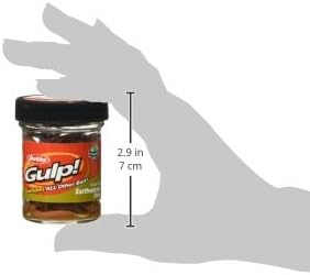 Berkley Gulp Appâts vers de terre Lot de 2 Twin Pack 4 Inch Marron