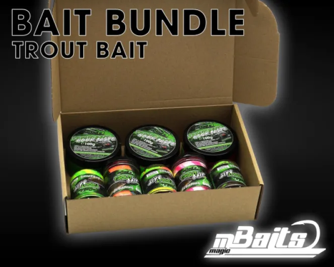 Magic Baits Pack de leurres pour truites Tout en un Set économique Pack économique de leurres pour truites Pâte à truite Appât pour pêche flottant enfonçant