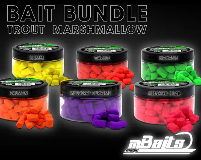 Magic Baits Lot d'appâts pour truite tout-en-un - Lot économique pour truite - Appâts flottants pour pêche à la truite