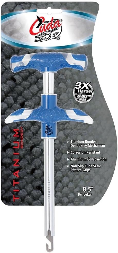 Cuda Titanium-Bonded Fish Hook Remover Tool 8.5-Inch Inch
