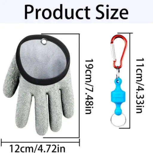 Test gants de pêche 19 cm LIMEOW : ça protège bien les doigts, mais pas pour les grosses paluches