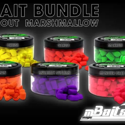 Test Magic Baits Lot d'appâts pour truite : des guimauves flottantes qui font le job sans faire de miracle