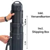 Test SAENGER Tube de Transport télescopique : le gros tube costaud pour trimballer ses cannes sans stress