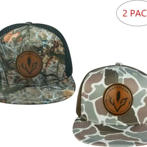 Test Bassdash Lot de 2 Casquettes Trucker : deux casquettes plates qui font le job sans se ruiner