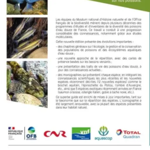 Test Les poissons d'eau douce de France (2e édition) : le gros pavé pour ceux qui veulent aller plus loin que la simple appli