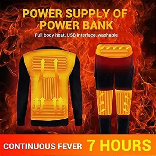 Test Ensemble de sous-vêtements chauffants USB Sohodoo : le caleçon long qui sert de radiateur de secours