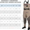 Test Bassdash Waders Respirants Convertibles : des waders sérieux pour le prix, mais avec quelques compromis