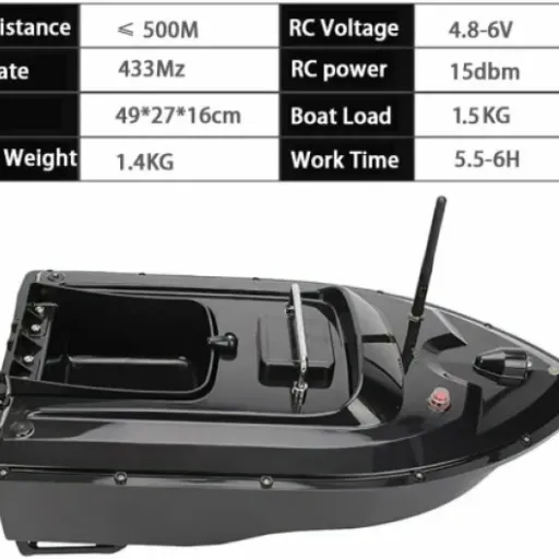 Test Bateau de Pêche Télécommandé Bilbear V18 : le bateau amorceur abordable qui fait (globalement) le job