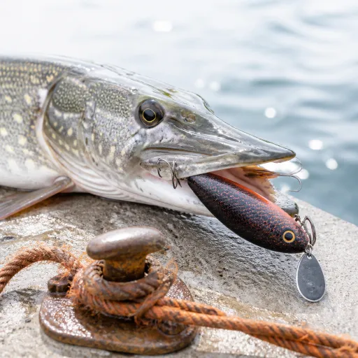 Pêche du brochet en été : postes, heures et leurres pour les grosses chaleurs