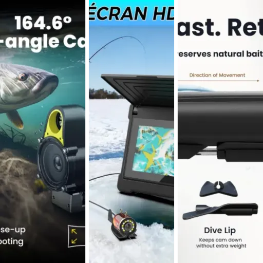 Notre sélection des 5 meilleurs caméras sous-marines de pêche (juin 2026)