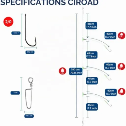 Test des bas de ligne Luroad 3 crochets 2/0 : ça fait le job pour la pêche en mer sans se prendre la tête