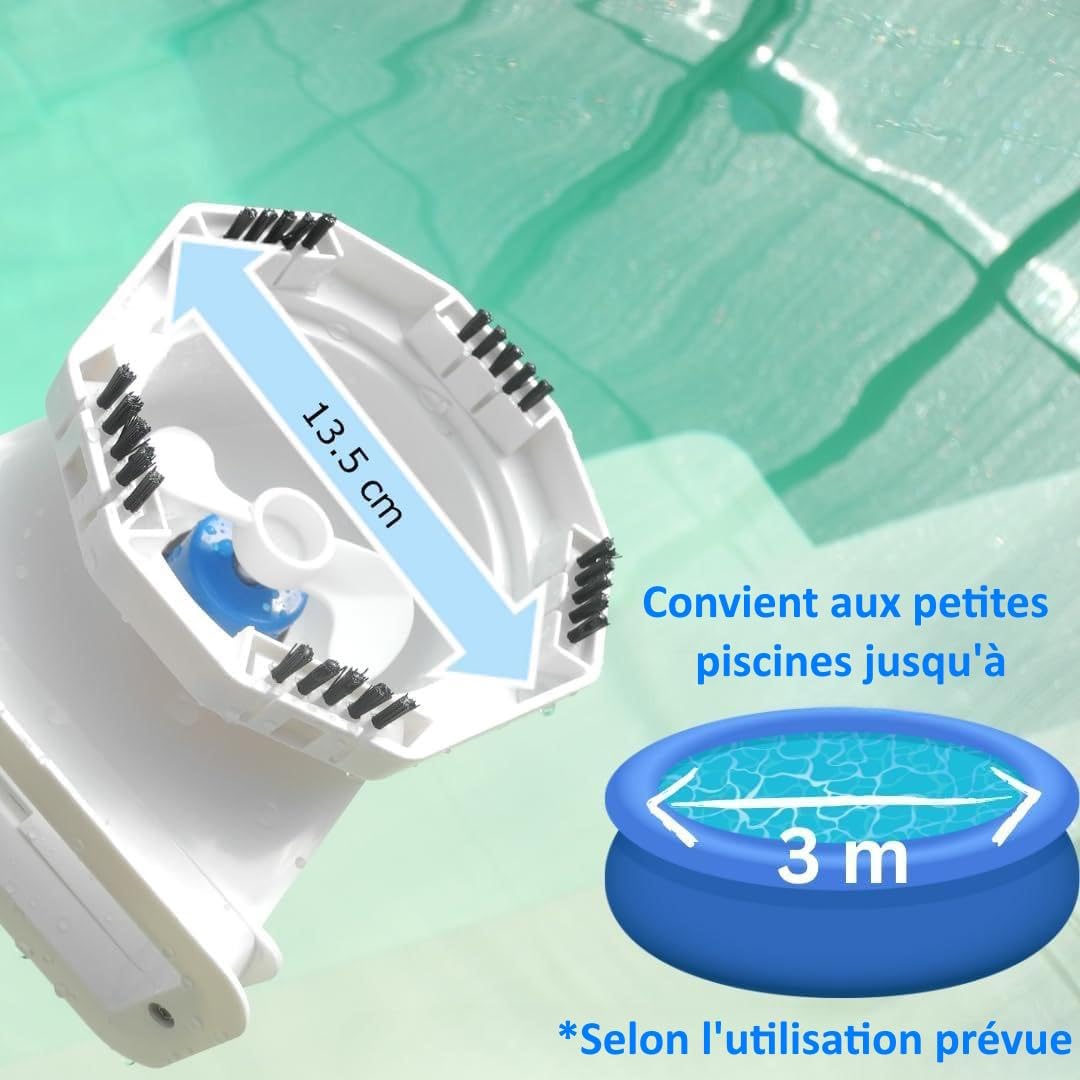 Aspirateur à Batterie Lithium Poolwonder v2 Nettoyeur de Piscine - Fabriqué en Autriche