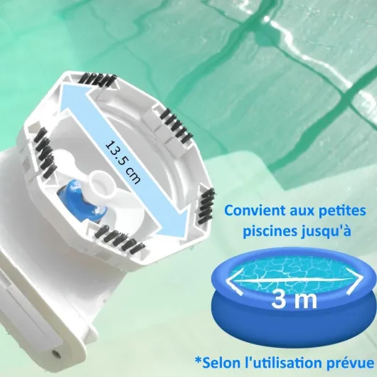 Aspirateur à Batterie Lithium Poolwonder v2 Nettoyeur de Piscine - Fabriqué en Autriche